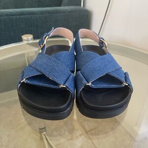 Denim Sandals